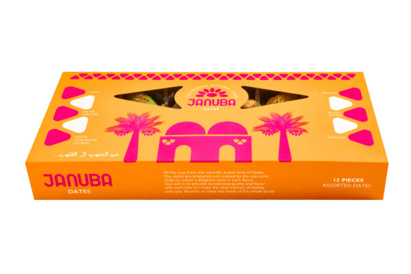 Januba Assorted Flavors Dates (12 pieces) - Image 4