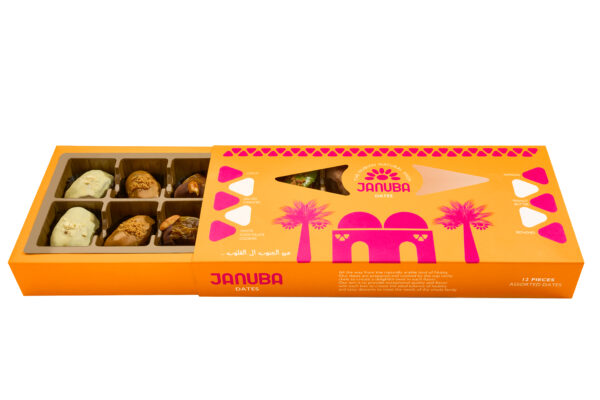 Januba Assorted Flavors Dates (12 pieces) - Image 3