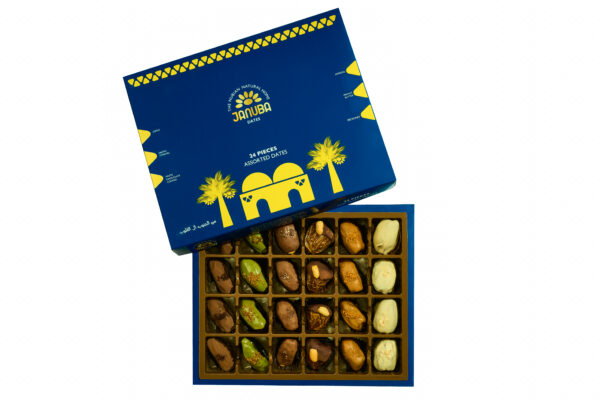 Januba Assorted Flavors Dates (24 pieces)