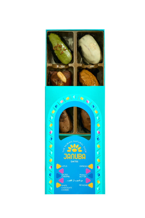 Januba Assorted Flavors Dates (6 pieces)