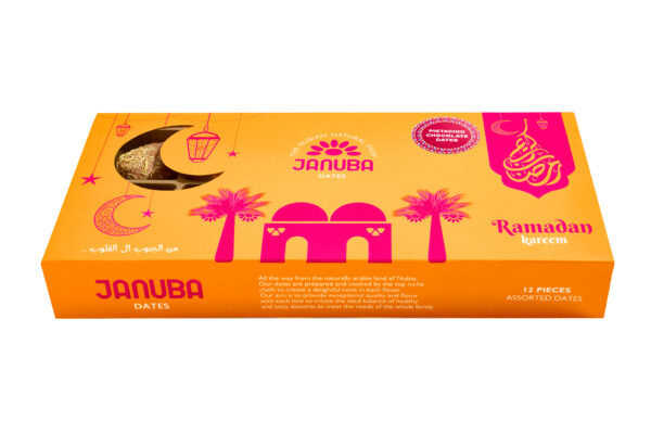 Januba Assorted Flavors Pistachio & Kunafa (12 pieces) - Image 4
