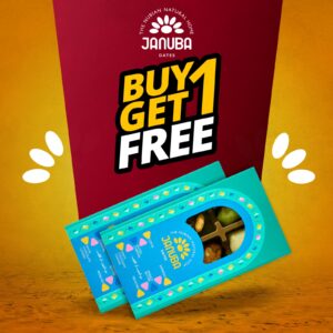 Buy one get one free: Assorted Flavors Dates (6 pieces)