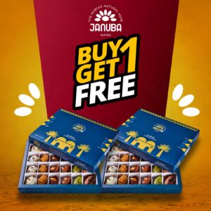 Buy one get one free: Assorted Flavors Dates (24 pieces)