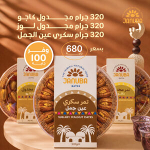 عرض تمور بالمكسرات